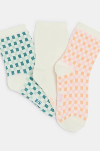 3 pares de calcetines - Blanco - Obaibi