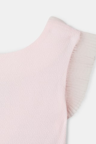 Vestido evasé - Rosa pastel - Kidiliz