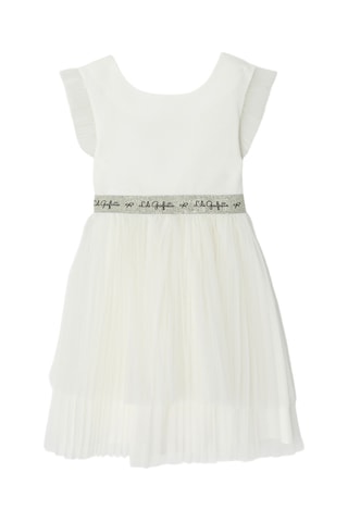 Vestido trapecio - Blanco - Kidiliz