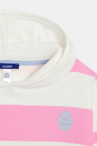 Sudadera con capucha - Rosa - Okaidi