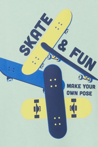 Camiseta - Verde claro - Okaidi