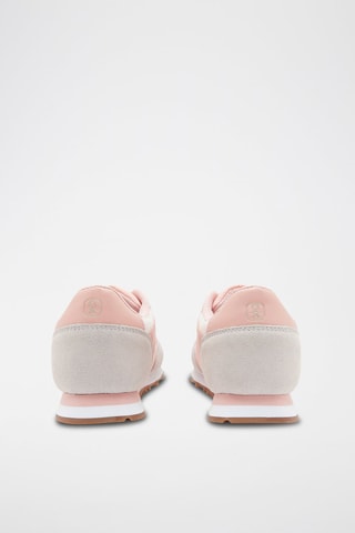 Baskets en cuir Rose - Okaïdi