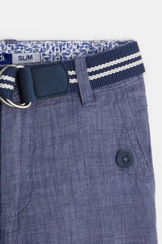 Pantalón - Azul marino jaspeado