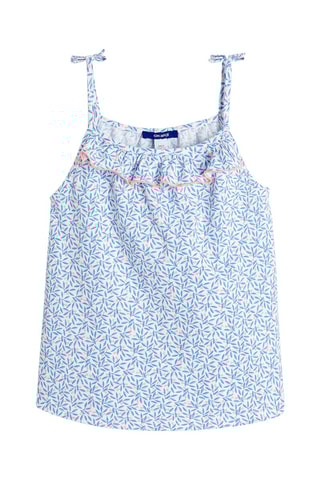 Camiseta de tirantes - Celeste