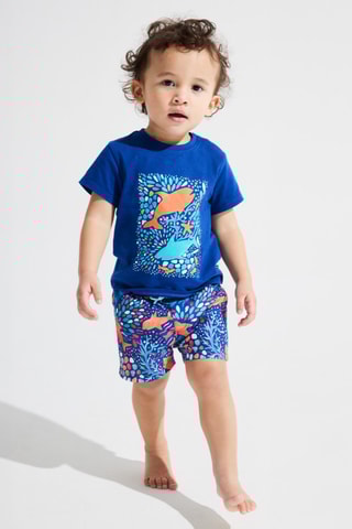 Camiseta - Azul marino