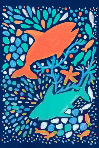 Camiseta - Azul marino