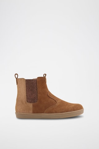 Botines Chelsea de nobuk - Camel - Okaïdi