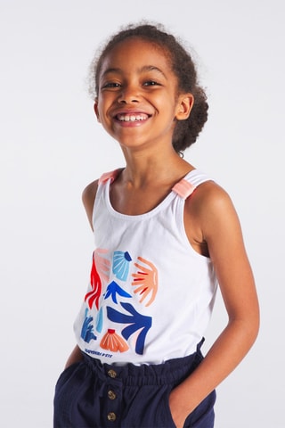 Camiseta de tirantes - Blanco