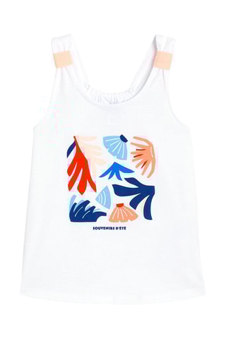 Camiseta de tirantes - Blanco