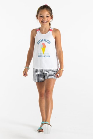 Camiseta de tirantes - Blanco