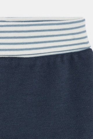 2 pantalones - Azul marino y blanco