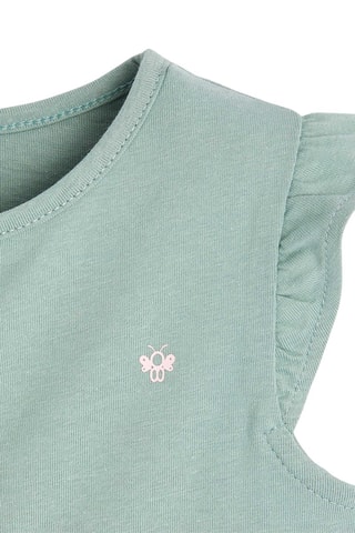 2 monos - Verde y rojo