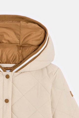 Anorak con capucha - Beige