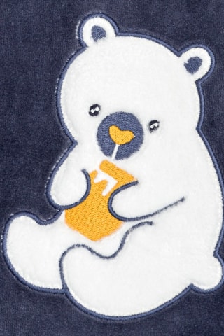 Pijama - Azul marino y blanco