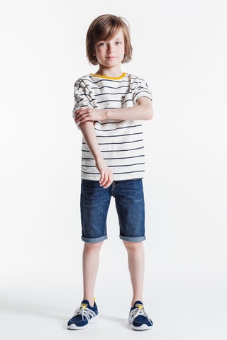 Bermudas vaqueras - Azul marino