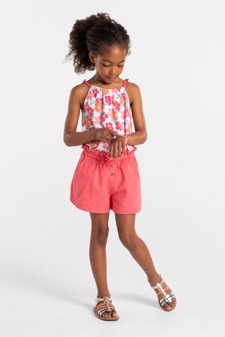 Camiseta de tirantes - Blanco jaspeado