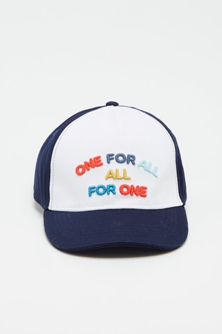 Gorra - Azul marino y blanco