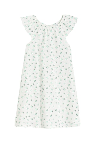 Camisón - Blanco y verde