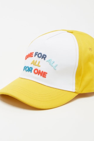 Gorra - Amarillo y blanco