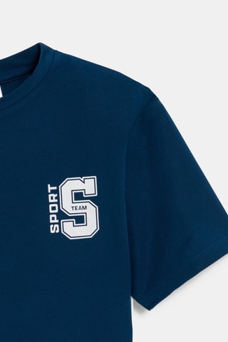 Camiseta - Azul marino