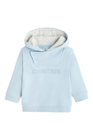 Sudadera con capucha - Celeste