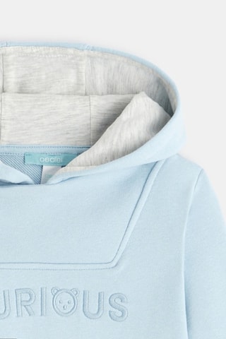 Sudadera con capucha - Celeste