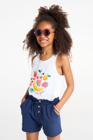 Camiseta de tirantes - Blanco