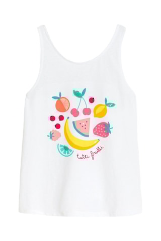 Camiseta de tirantes - Blanco