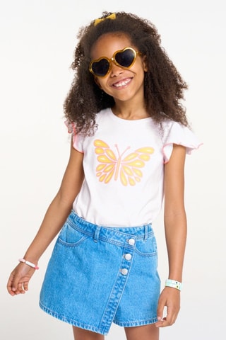 T-shirt - Blanc - Okaïdi