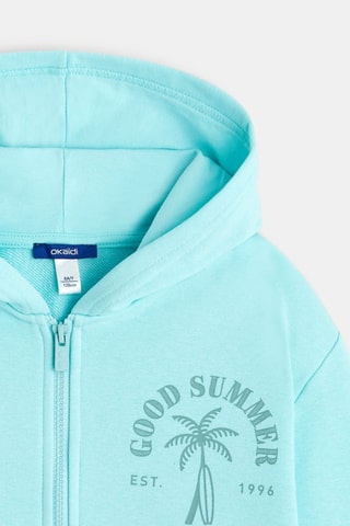 Sudadera con capucha - Turquesa