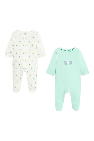 2 peleles - Crudo y azul claro