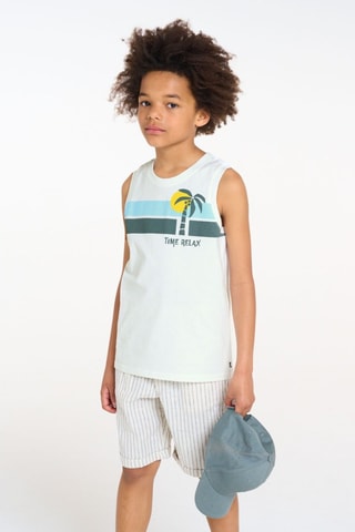 Camiseta de tirantes - Blanco