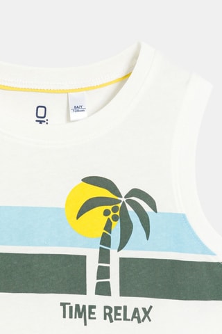 Camiseta de tirantes - Blanco