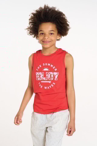 Camiseta de tirantes - Rojo