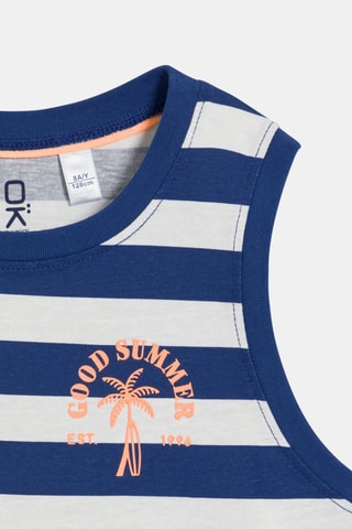 Camiseta de tirantes - Azul marino