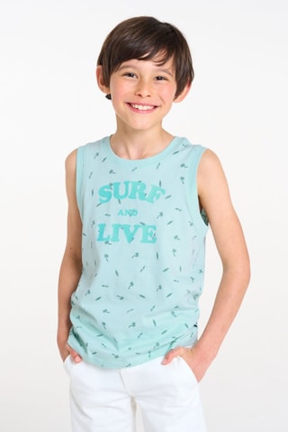 Camiseta de tirantes - Azul