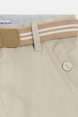 Pantalón de lino - Beige