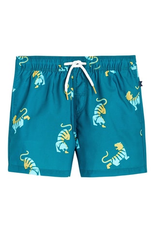 Bañador corto - Azul pato