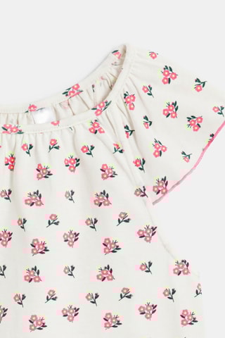 Pijama - Rosa y blanco