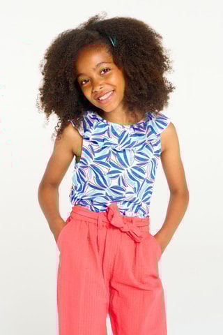 Camiseta sin mangas - Azul