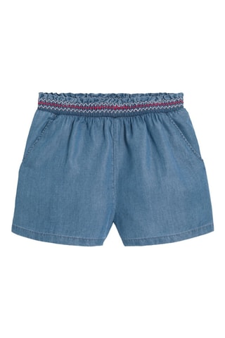 Short vaquero - Azul