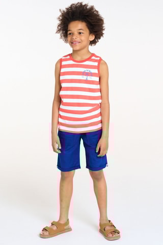 Bermudas de lino - Azul rey