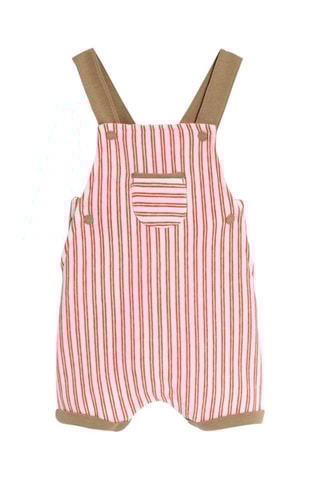 Body polo y peto - Blanco y rojo