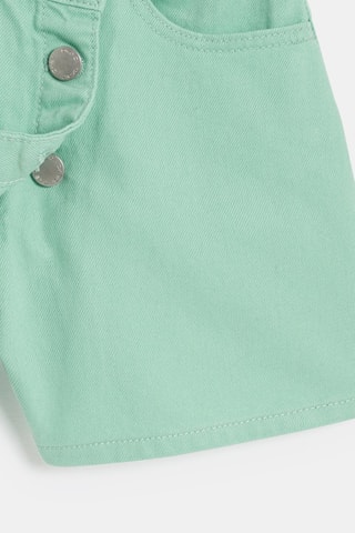 Falda pantalón vaquera - Verde