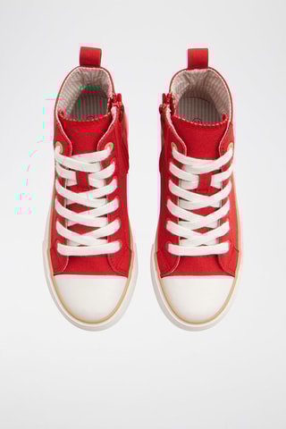 Tenis altos - Rojo