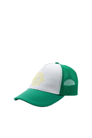 Gorra - Blanco y verde