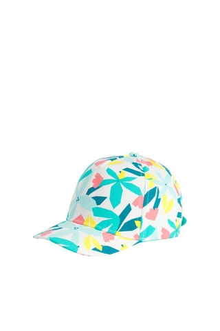 Gorra - Turquesa y crudo