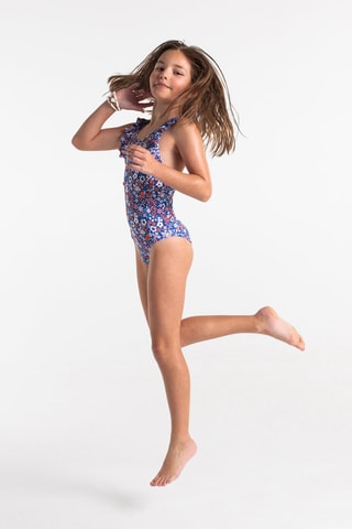 Bañador - Azul rey y blanco