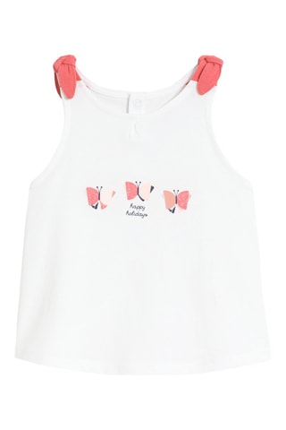 Camiseta de tirantes - Blanco