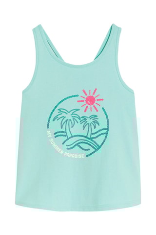 Camiseta de tirantes - Verde